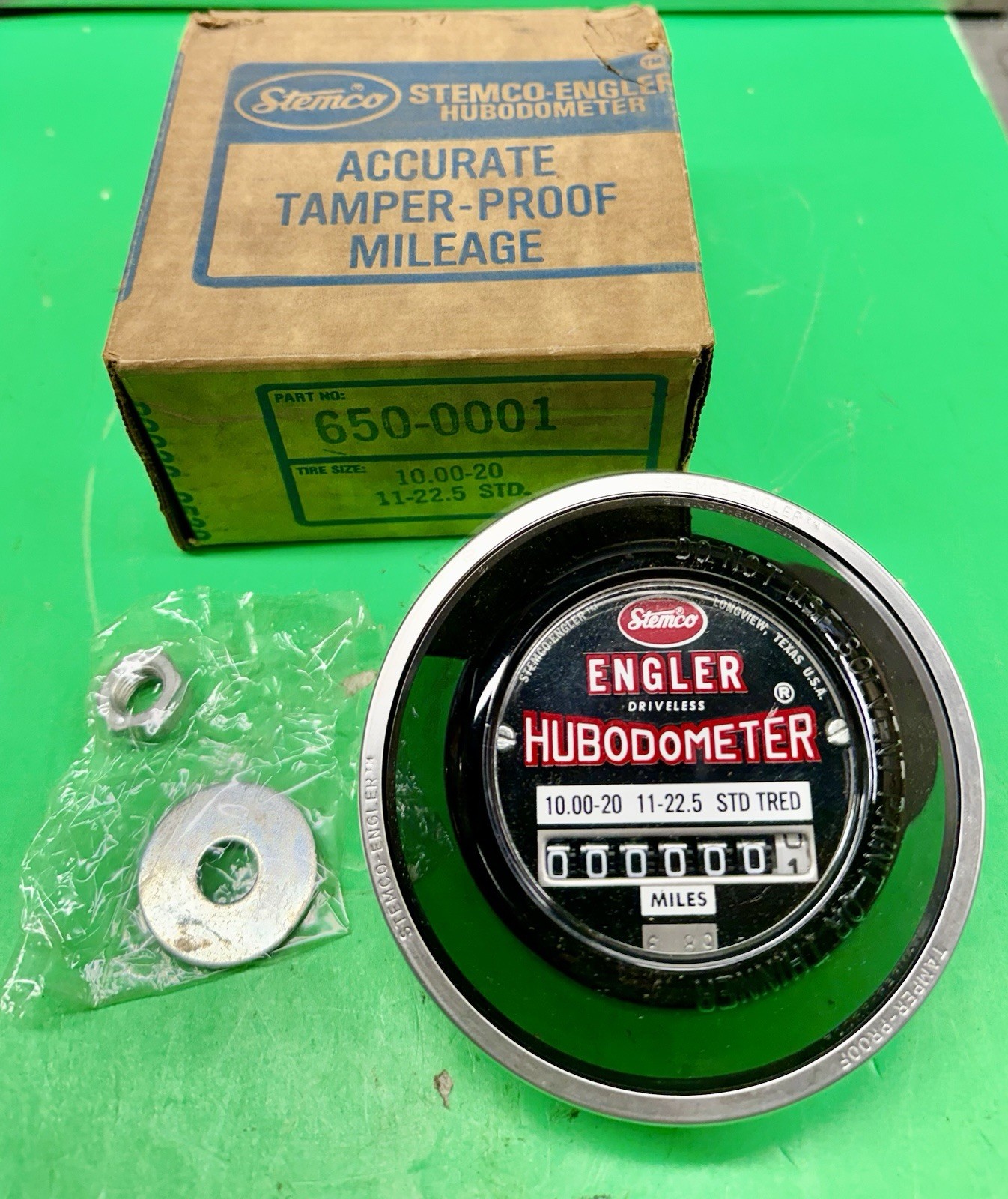 NOS NEW STEMCO 650-0001 HUBODOMETER🚨SHIPS FREE🚨 NOS NEW STEMCO 650-0001 HUBODOMETER🚨SHIPS FREE🚨