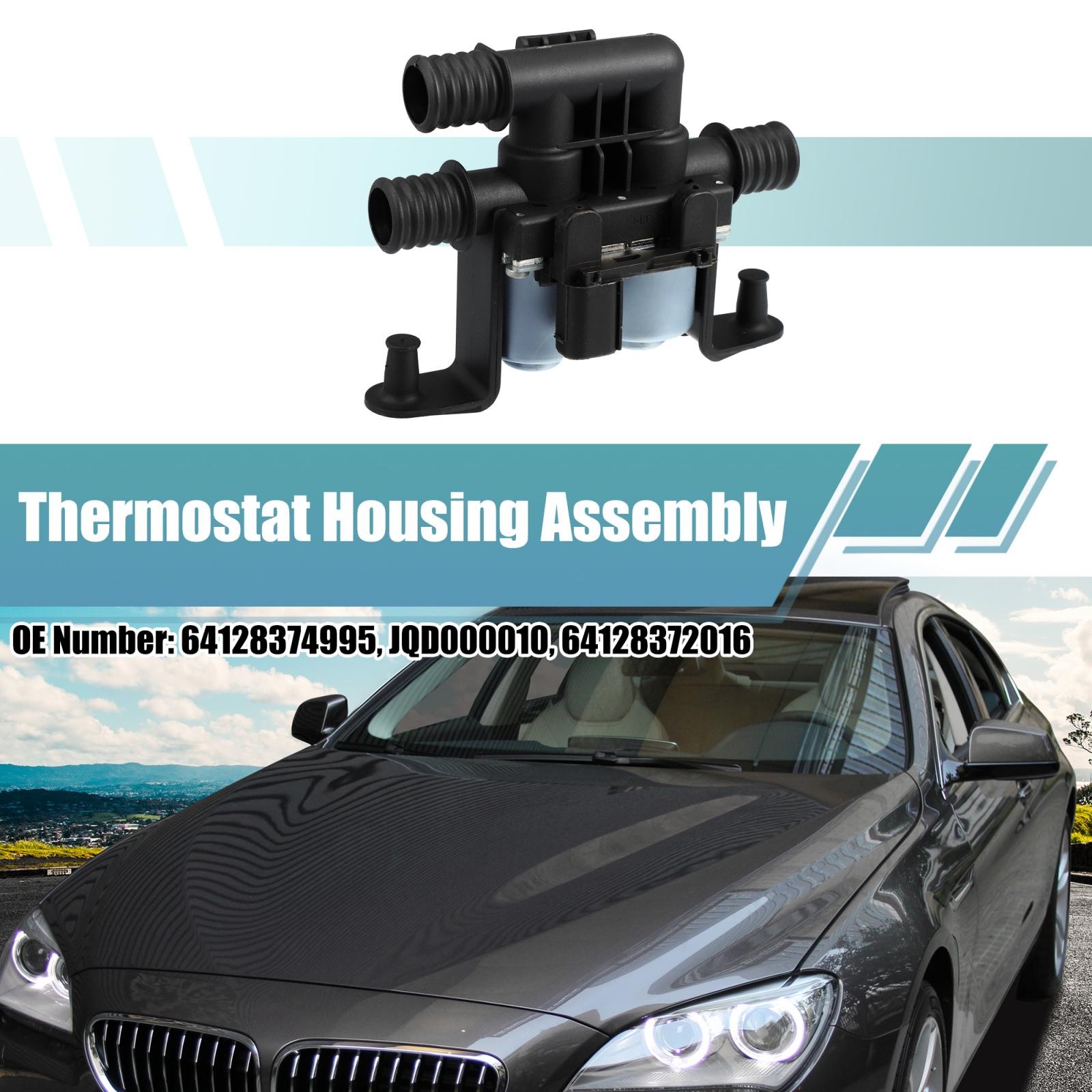 64128374995 Engine Heater Control Valve Solenoid for BMW 530i 750i M5 745i 64128374995 Engine Heater Control Valve Solenoid for BMW 530i 750i M5 745i