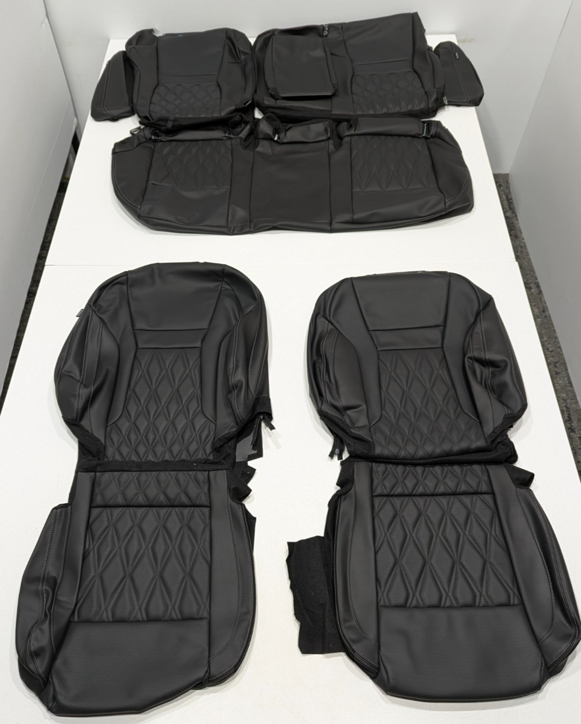 Factory Take-Off Seat Covers Fits 2021-2026 Nissan Rogue S SV SL Leather MC77