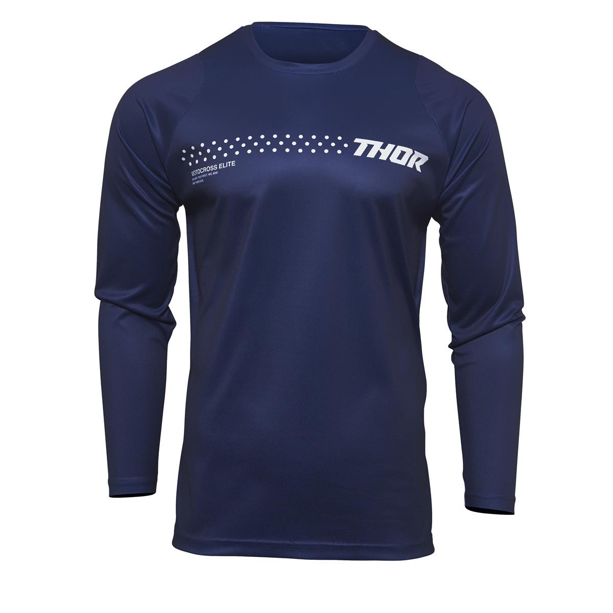 Thor Youth Sector Jersey Minimal Navy Size X-Small