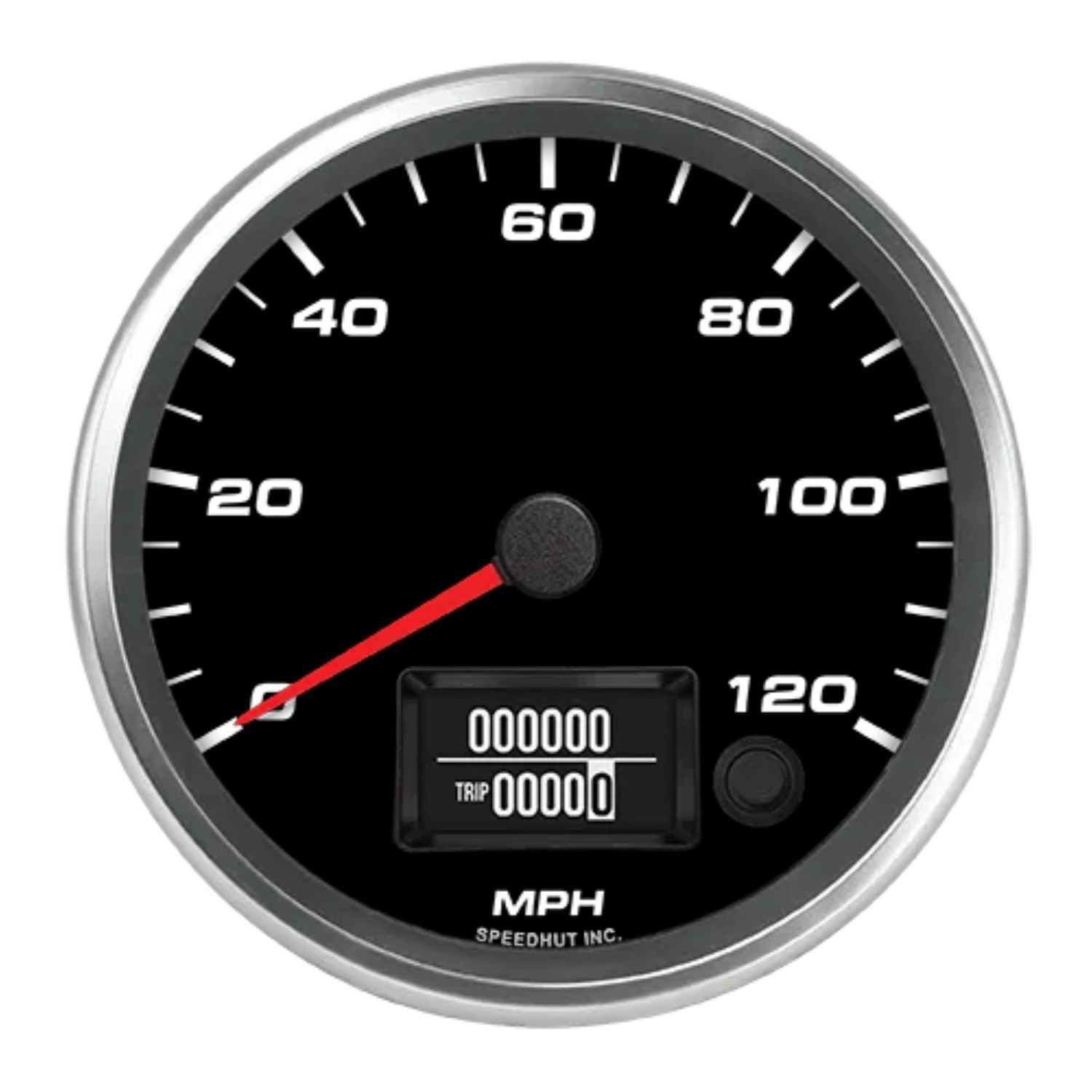 Speedhut 4-1/2in GPS Speedo 120 mph Black Face R45-S1-REV