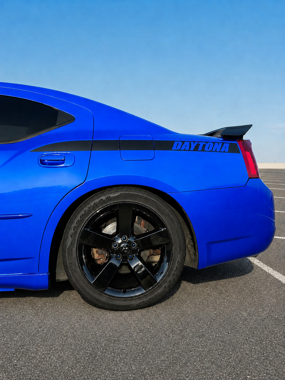 Vinyl Graphic Panel Decals Fits / Compatible Dodge Charger Daytona - 2006-2010