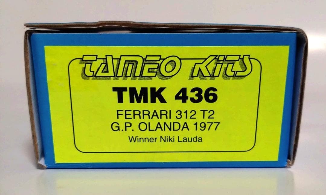 Tameo 1/43 Ferrari 312 T2 Dutch GP 1977 Winner Niki Lauda Metal Kit TMK436 JPN