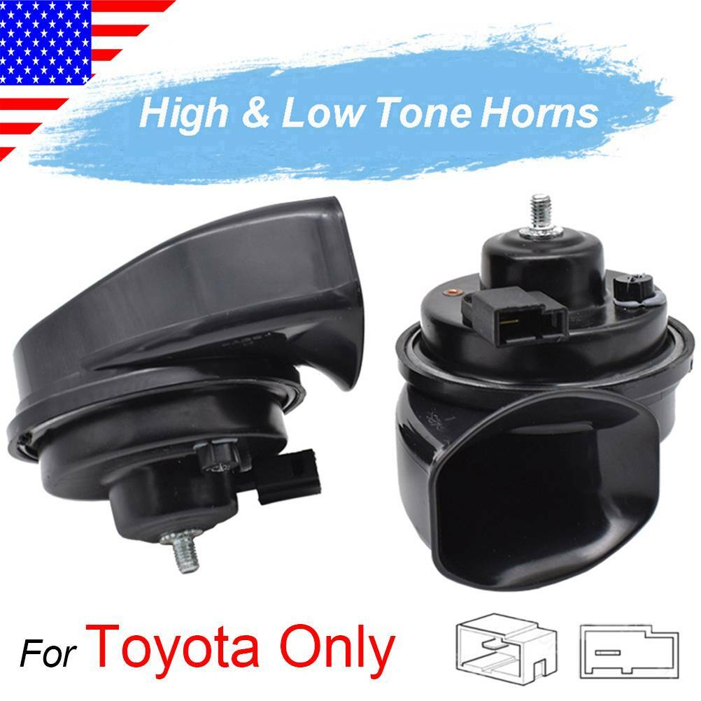 Snail Horn Waterproof Dual Pitch For Lexus CT IS ES GS LS RX GX 110 -125db