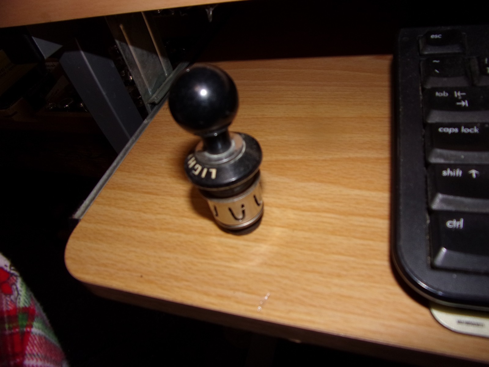 VINTAGE 1951 1952 BLACK BALL CIGARETTE LIGHTER