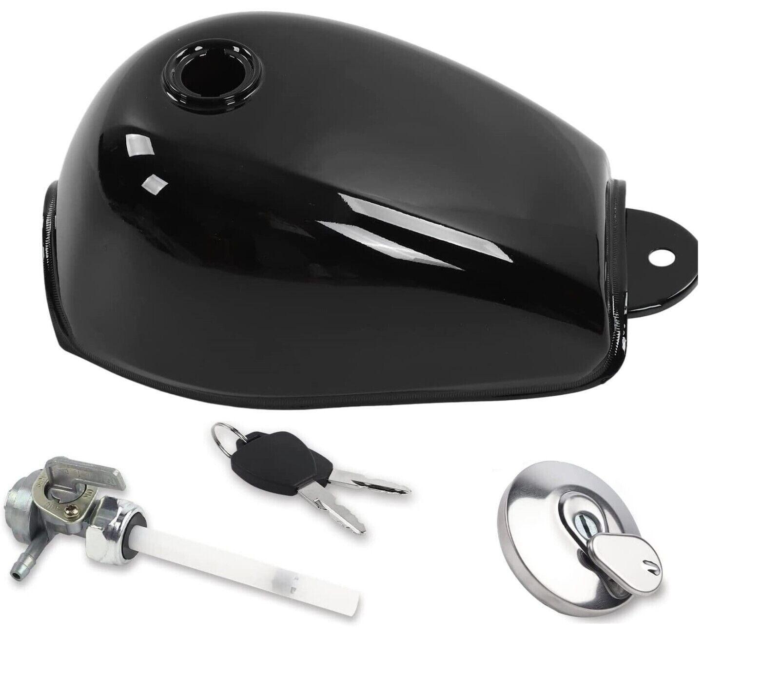 BLACK Gas Fuel Tank for Honda Monkey Bike Mini Trail Z50 Z50A Z50J Z50R NEW BLACK Gas Fuel Tank for Honda Monkey Bike Mini Trail Z50 Z50A Z50J Z50R NEW