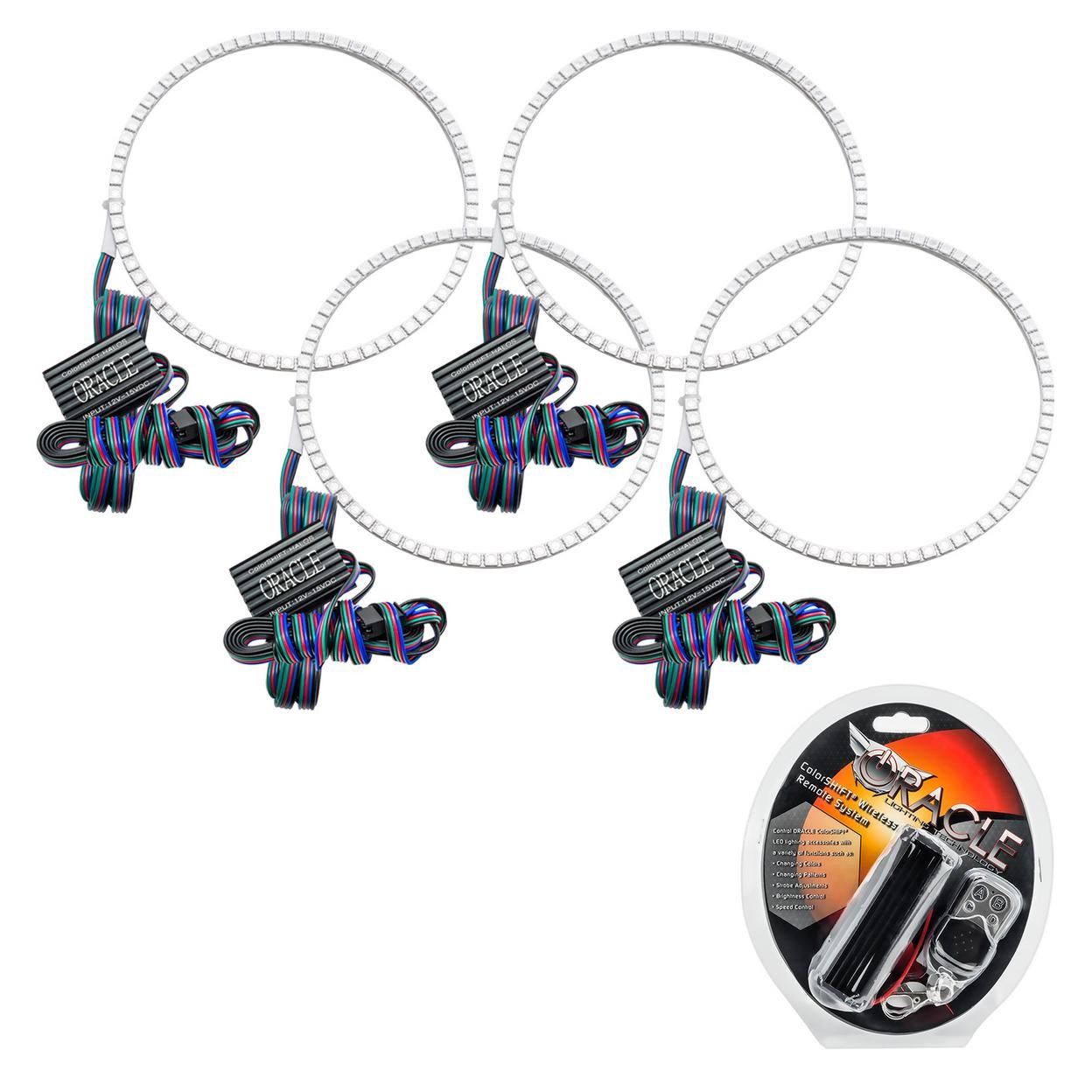 Oracle Headlight Halo Ring Emitter Set - Ultima GTR LED ColorSHIFT(tm) Halo Kit