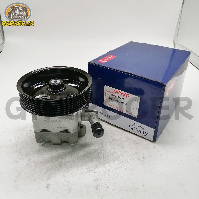 DENSO 49110-1AA0A Power Steering Pump w/ Pulley For Nissan Maxima 2009-14 V6 NEW