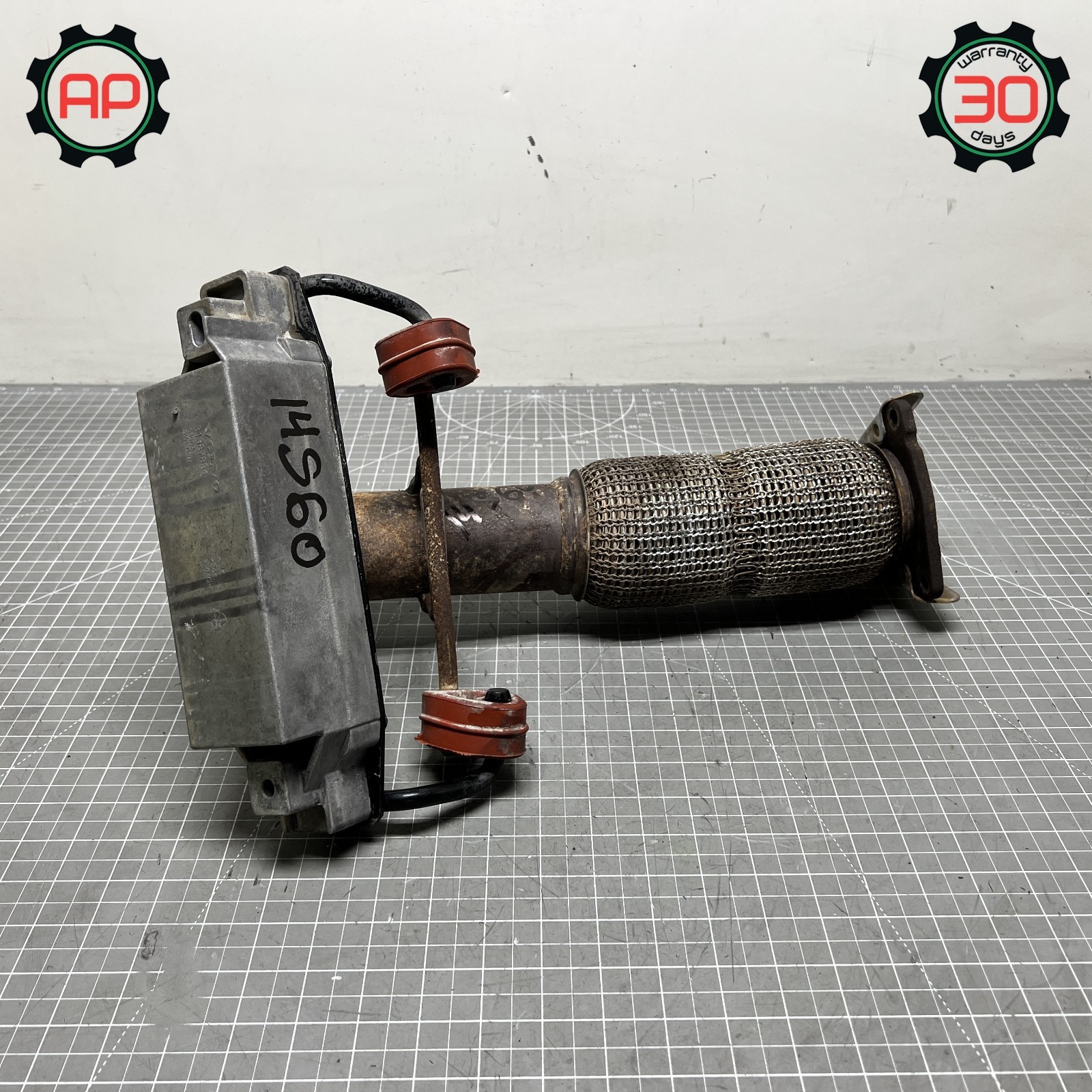 14-18 VOLVO S60 V60 FWD 2.0L FRONT EXHAUST SYSTEM INTERMEDIATE FLEX PIPE OEM 14-18 VOLVO S60 V60 FWD 2.0L FRONT EXHAUST SYSTEM INTERMEDIATE FLEX PIPE OEM