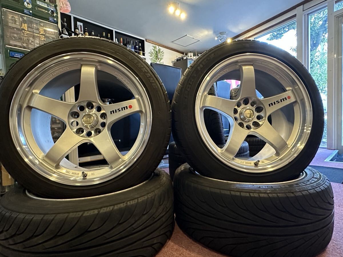JDM NISMO LMGT4 18-inch wheels 9.5j+30 and 8.5j+25 for NISMO Z GTR Sky No Tires