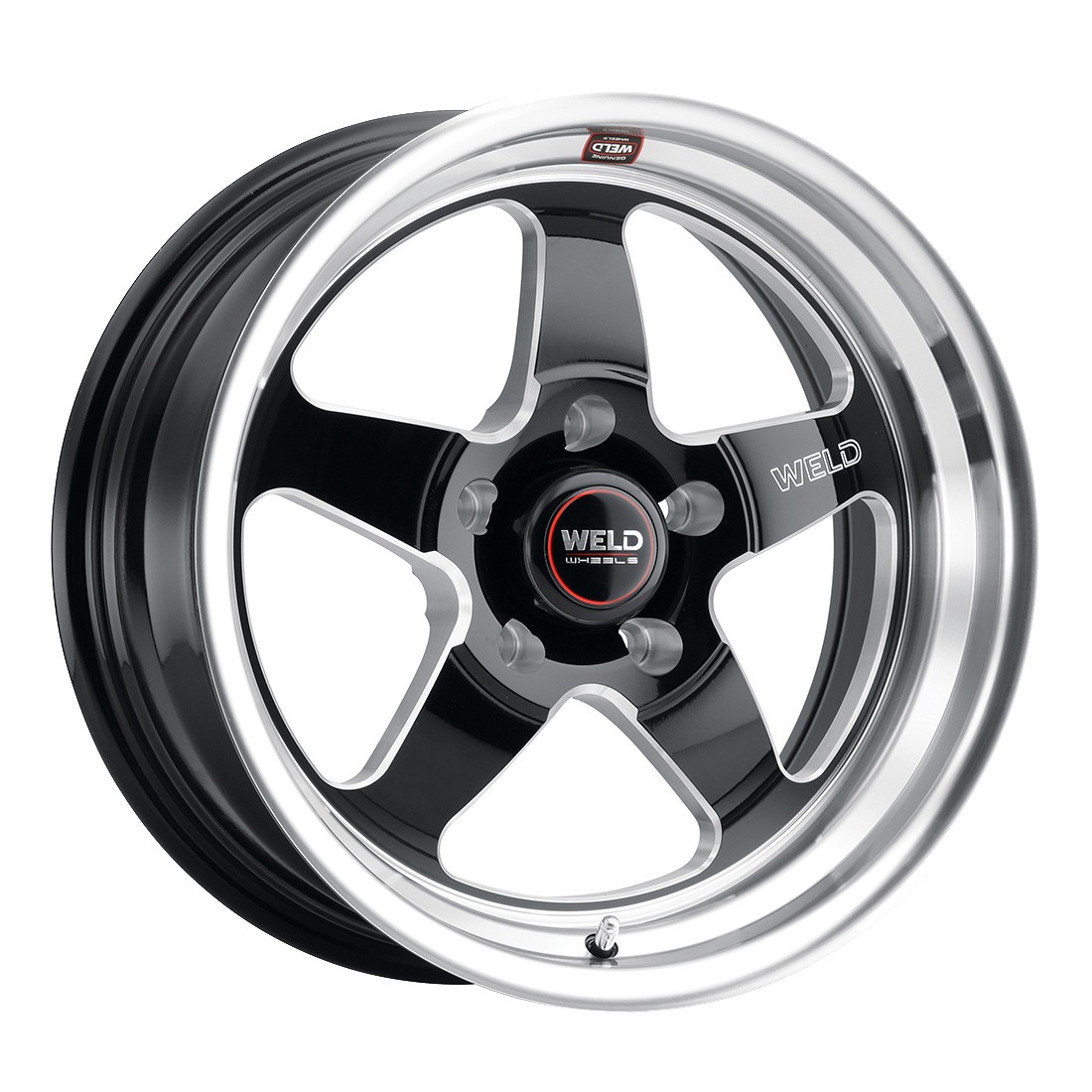 Weld Racing Wheels Ventura Street 17x11 -44 Gloss Black Milled 5x127 5x5 (QTY 1)