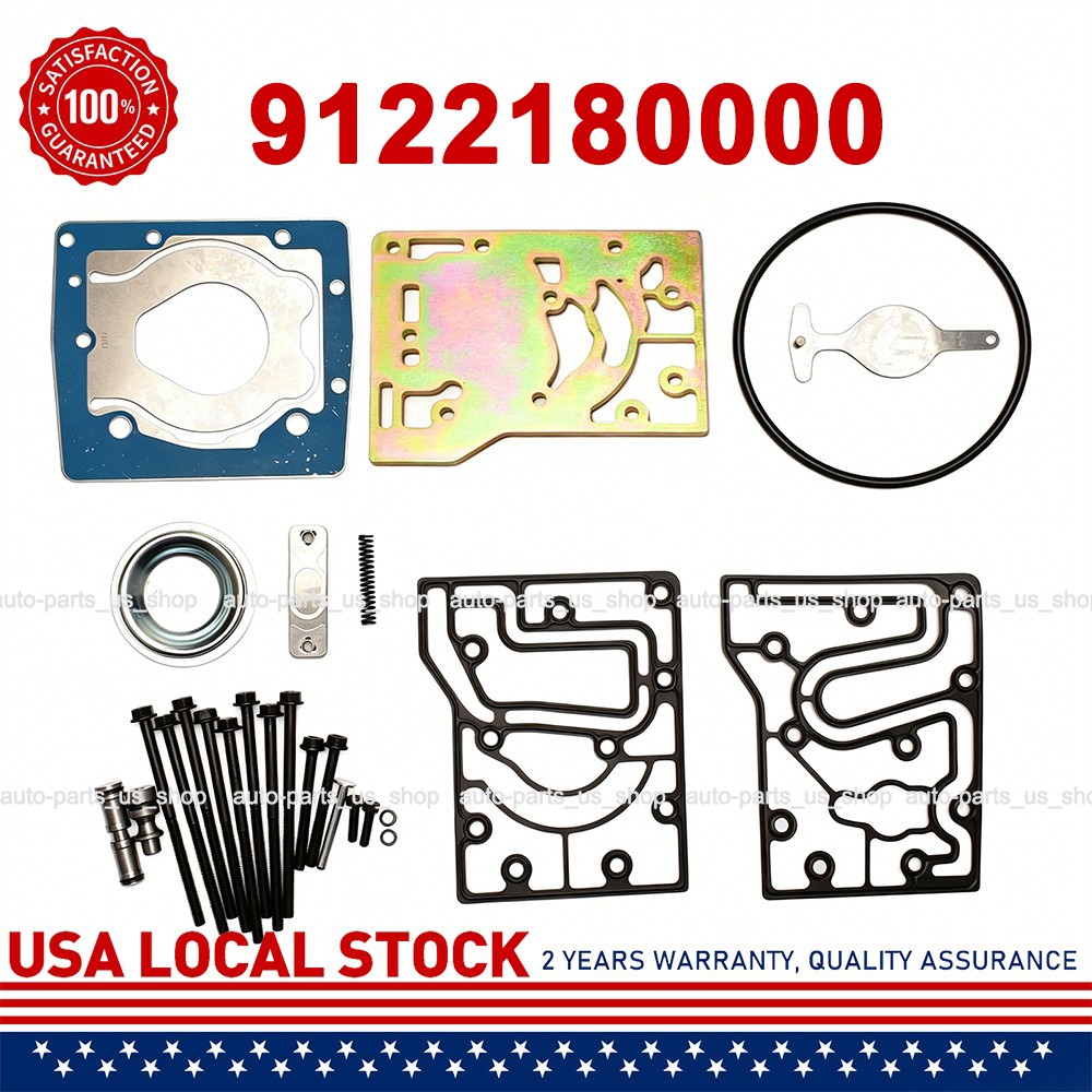 Air Brake Compressor Repair Kit for Paccar MX13 #2121411 2139800 9122180000