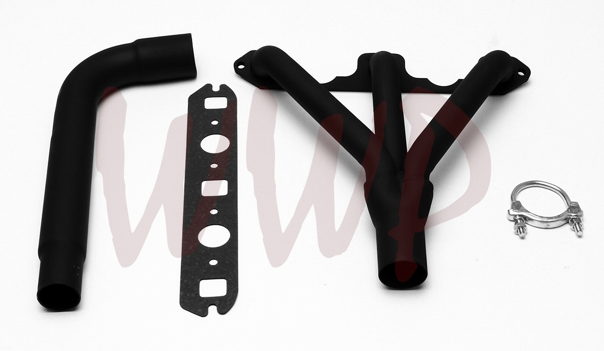 Black Performance Exhaust Header 58-71 Healy Sprite & 58-75 Midget 1.0l/1.1L/1.3