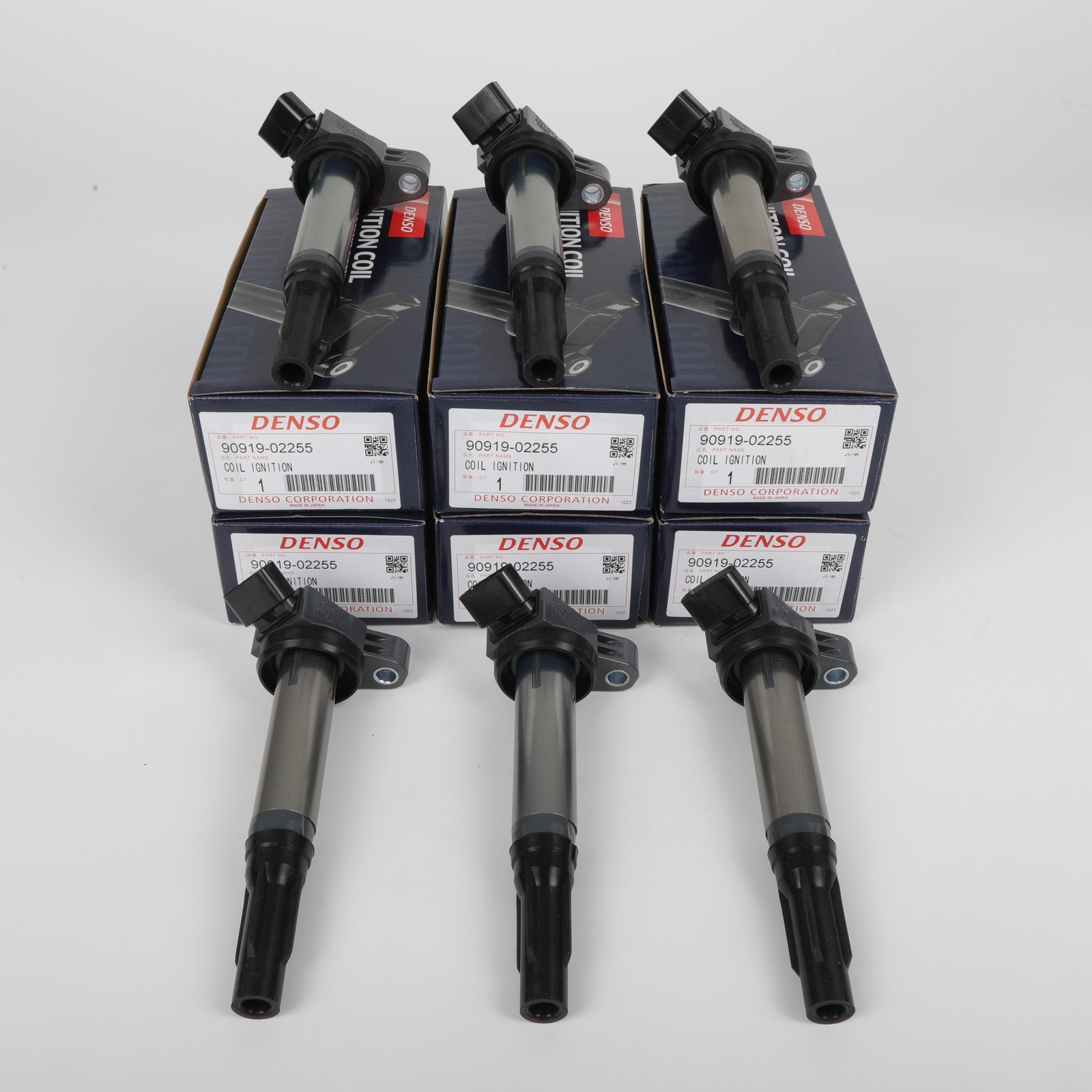 GENUINE 90919-02256 DENSO Ignition Coils For 2005-2024 Toyota & Lexus I4 V6 V8 GENUINE 90919-02256 DENSO Ignition Coils For 2005-2024 Toyota & Lexus I4 V6 V8