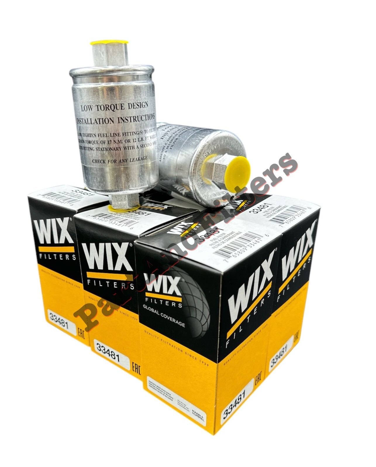 33481 WIX Fuel Filter (Pack of 6) Replace BF853 25171792 GF111 G3727 G3727DP 33481 WIX Fuel Filter (Pack of 6) Replace BF853 25171792 GF111 G3727 G3727DP