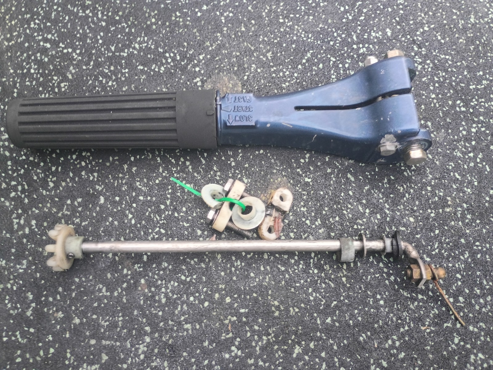 Tohatsu Ns30 Tiller Handle 30hp Two Stroke Clean Shorty Handle
