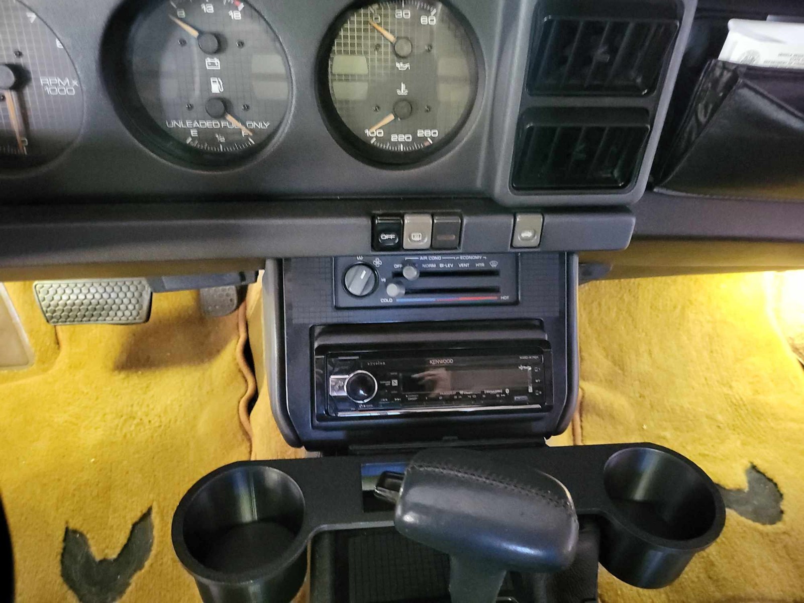 1985-1992 Pontiac Firebird Double Cupholder 1985-1992 Pontiac Firebird Double Cupholder