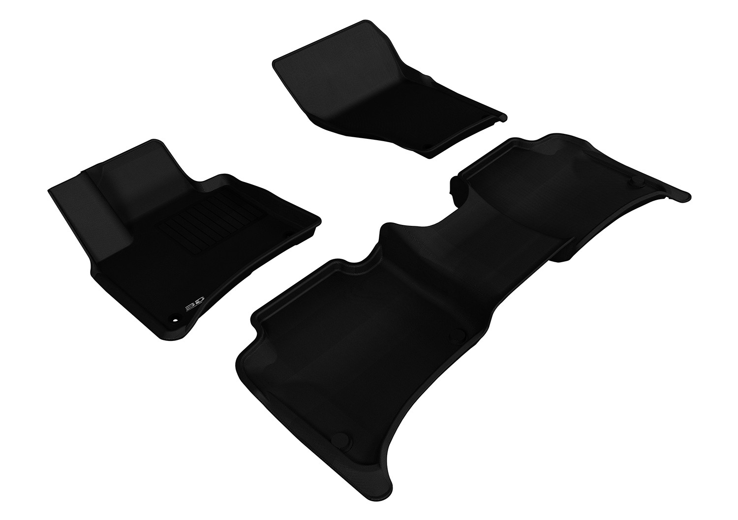 3D MAXpider For VOLKSWAGEN TOUAREG 2011-2017 KAGU BLACK R1 R2