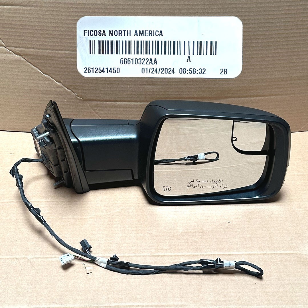 NEW OEM 2023-2024 Ram 1500 Mopar Outside Rear-View Mirror, Right - 68610322AA NEW OEM 2023-2024 Ram 1500 Mopar Outside Rear-View Mirror, Right - 68610322AA