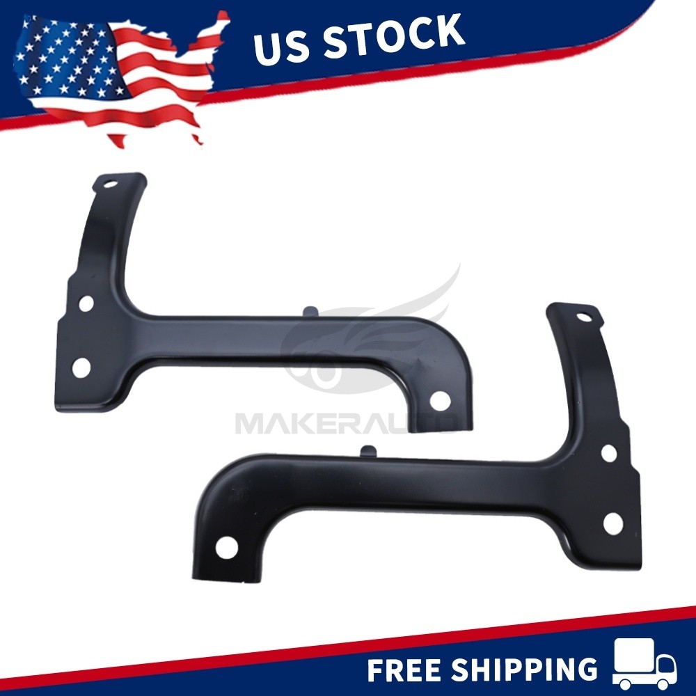 Set of 2 Bumper Bracket For Ford F-150 2018-2020 Front LH & RH Outer New