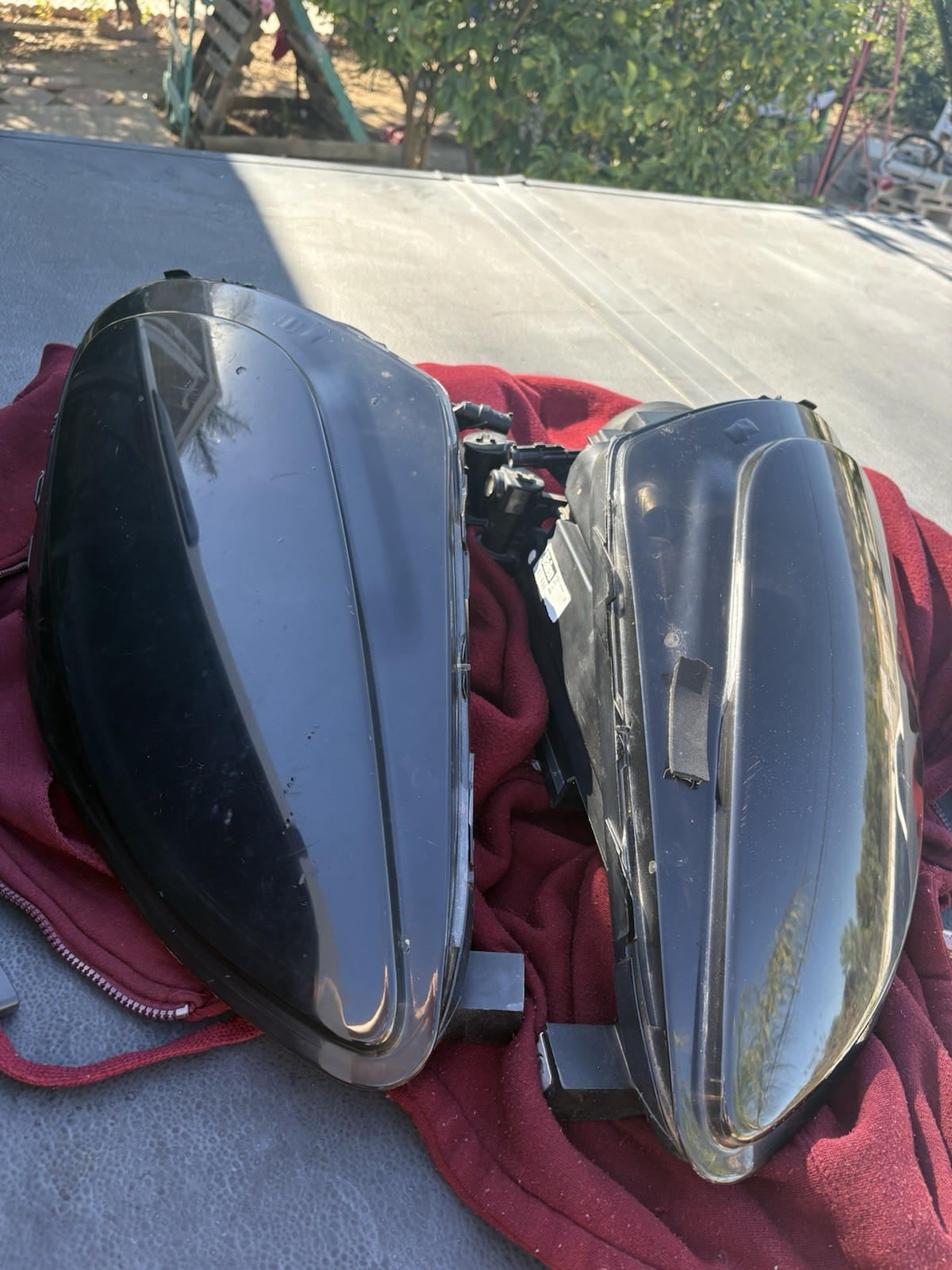 Ferrari F430 Right And Left Headlight Assembly With Bulbs Still Installed