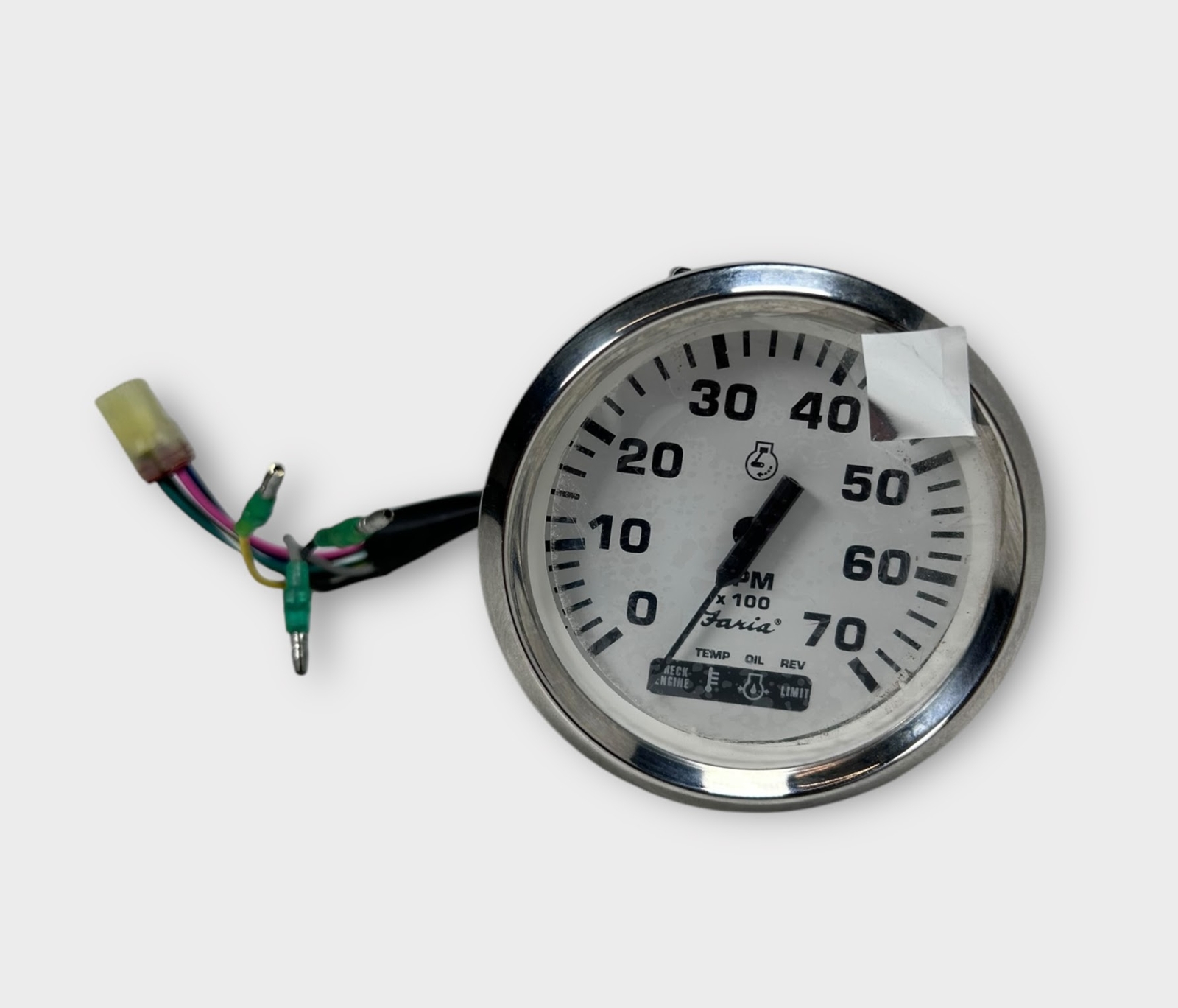 Faria TC4043A, Multi Function Tachometer Gauge 10 - 70 PRM - 3 1/4\'\' Cut Out