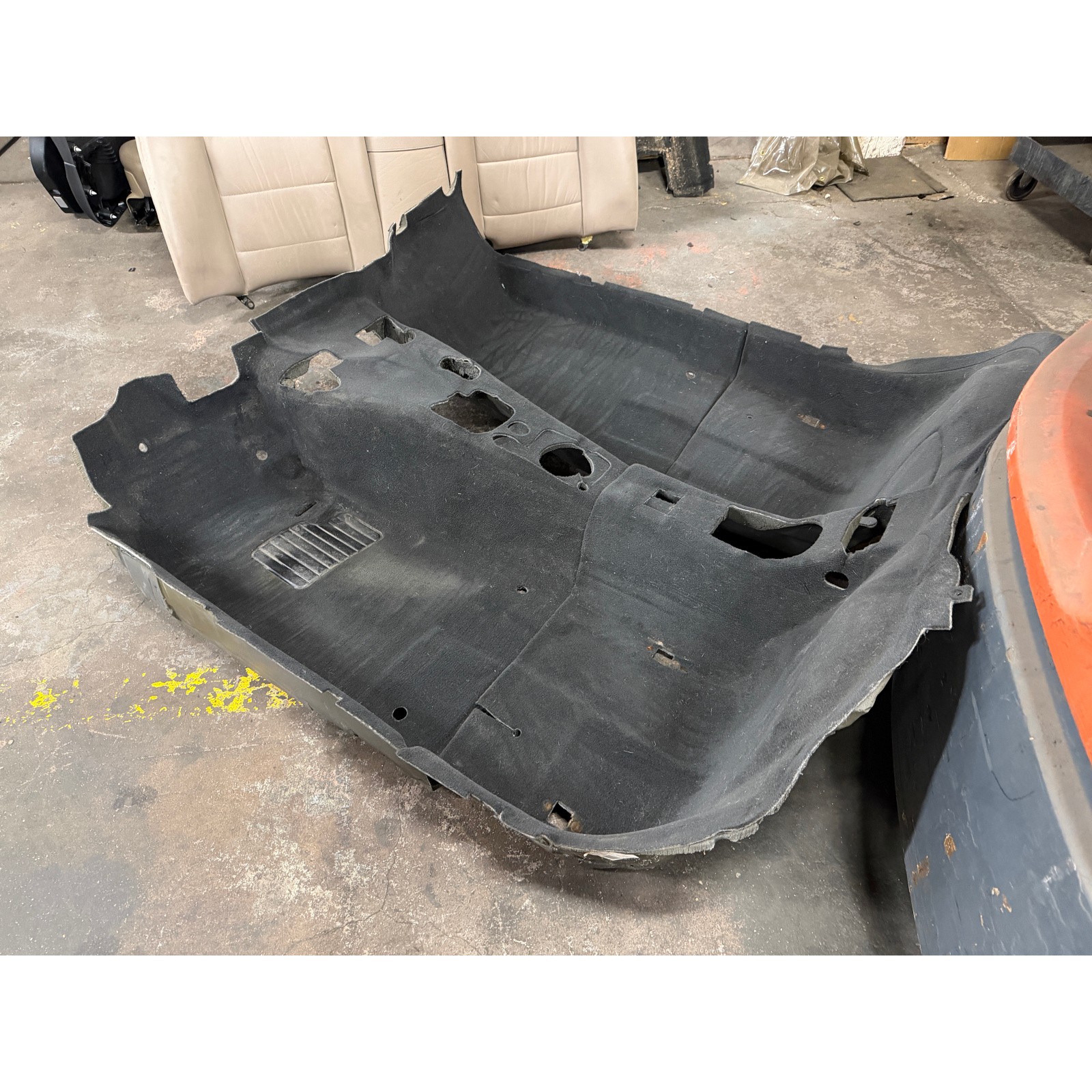 BMW Z3 Roadster Factory Carpet Floor Covering Set Anthracite OEM 1999-2002