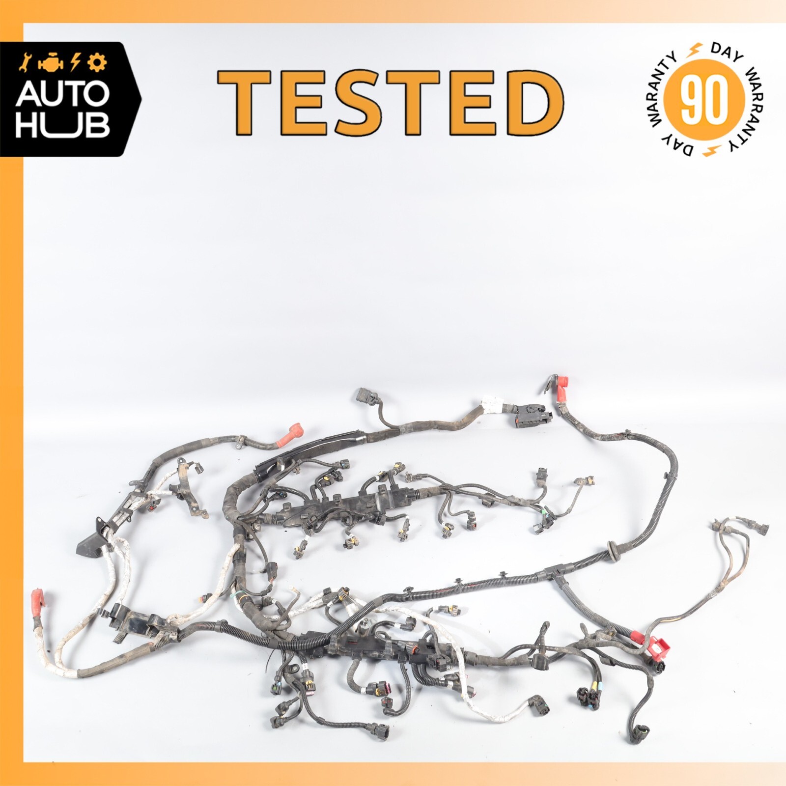 14-15 Maserati Quattroporte M156 GTS 3.8L Engine Motor Wiring Wire Harness OEM 14-15 Maserati Quattroporte M156 GTS 3.8L Engine Motor Wiring Wire Harness OEM