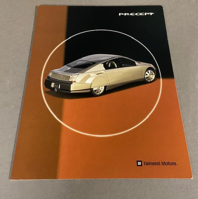 2000 GM PRECEPT CONCEPT EXPERIMENTAL SALES BROCHURE 2000 GM PRECEPT CONCEPT EXPERIMENTAL SALES BROCHURE