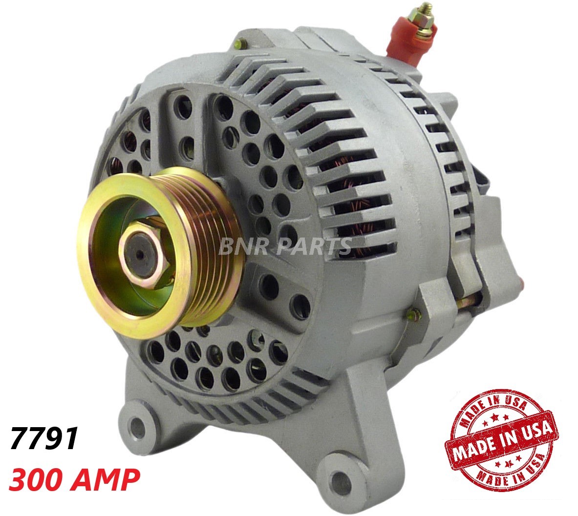 300 Amp 7791 Alternator Ford Lincoln NEW High Output Performance HD MADE IN USA 300 Amp 7791 Alternator Ford Lincoln NEW High Output Performance HD MADE IN USA