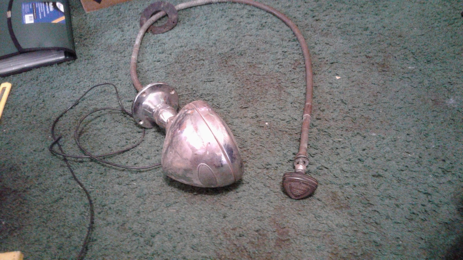 VINTAGE IVALITE DELUXE SPOTLIGHT WITH DASH CONTROL CAR part VINTAGE IVALITE DELUXE SPOTLIGHT WITH DASH CONTROL CAR part