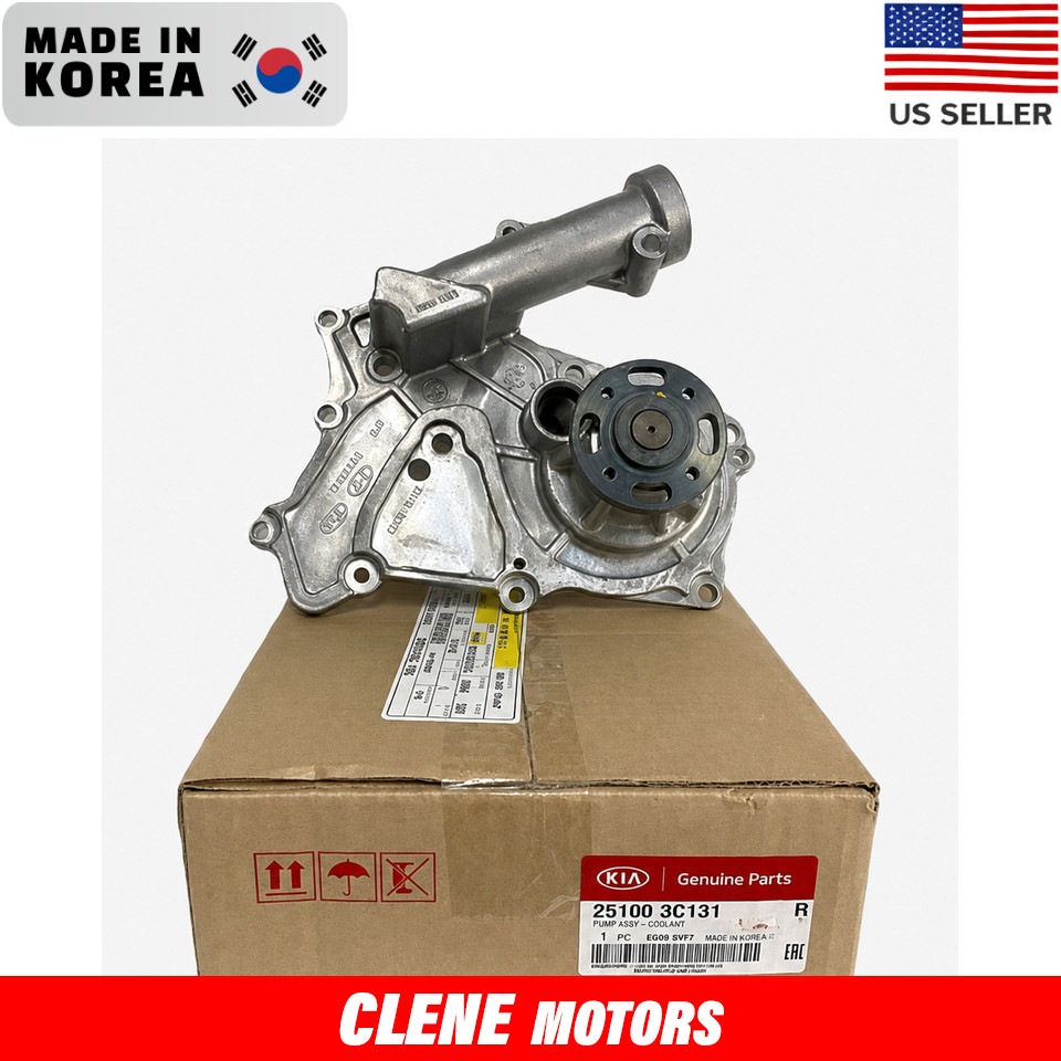 Genuine Water Pump for 13-19 Hyundai 10-18 Kia 3.3L 3.5L 3.8L Models 251003C131