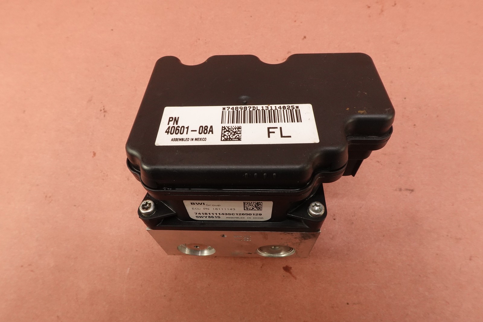 2012-2013 Harley Davidson Electra Glide Police FLHTP ABS Module Pump 40601-08A