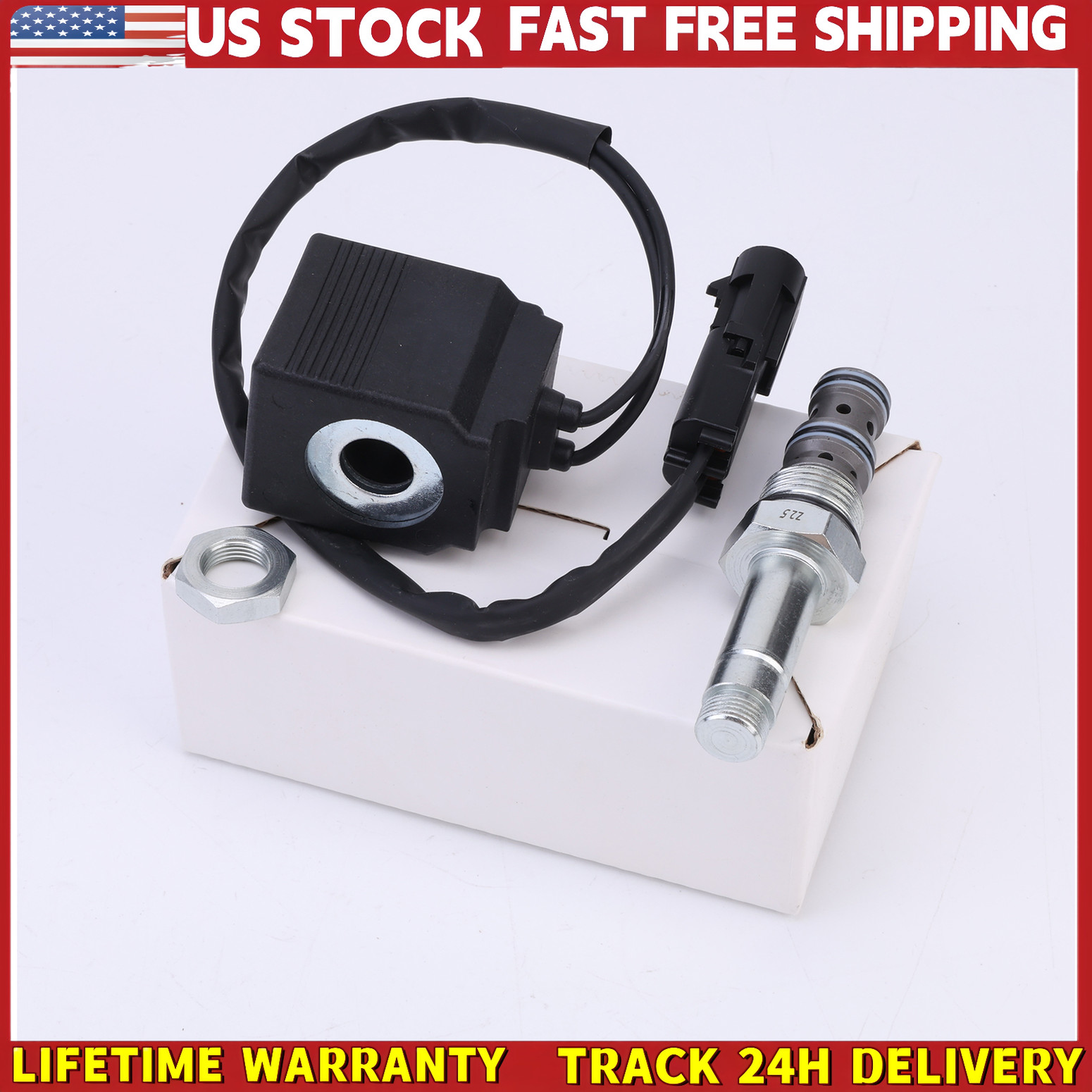 For Muncie Solenoid Valve,12V CS20/CS21 Series Part # 35T36092, PTO, Dump Truck