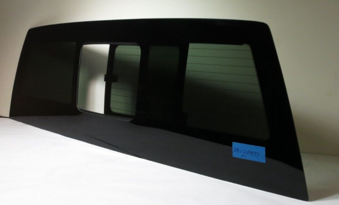 Fits 2017-2026 Ford F250 F350 F450 F550 Rear Glass Manual Sliding Window w/Heat