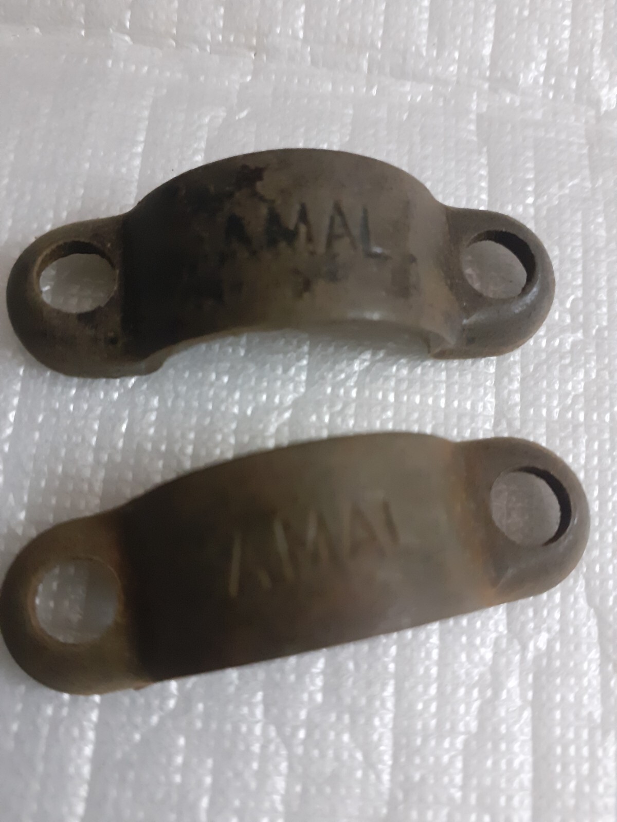 FIT TO AMAL LIVER CLAMP FOR VINTAGE BIKE