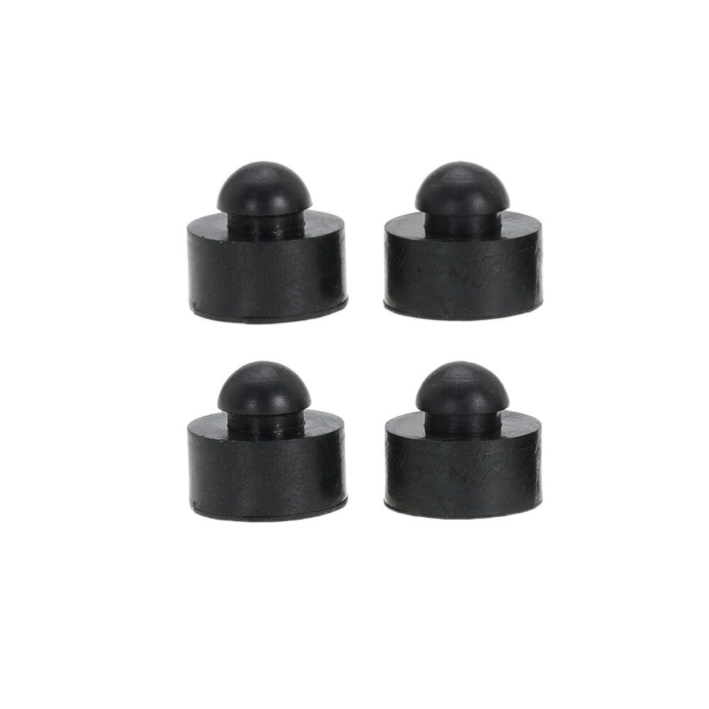 4pcs Push-in Bumper Feet Rubber Bumpers for Crockpot Fits 1/4 4pcs Push-in Bumper Feet Rubber Bumpers for Crockpot Fits 1/4
