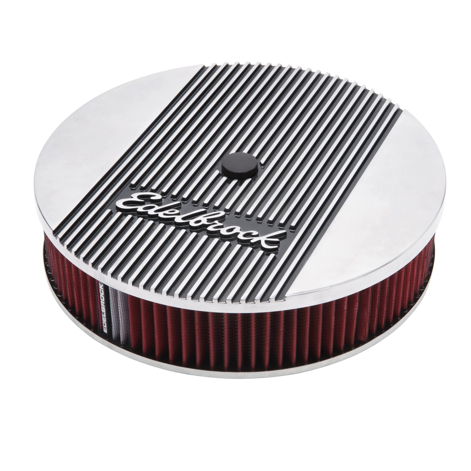 Edelbrock 4266 Elite II Air Cleaner 14 in, Diameter with 3/8 in. Deeper Flange