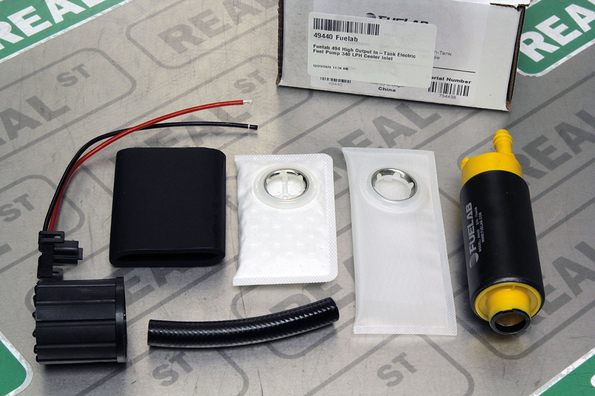 Fuelab 494 High Output In-Tank Electric Fuel Pump 340 LPH Center Inlet