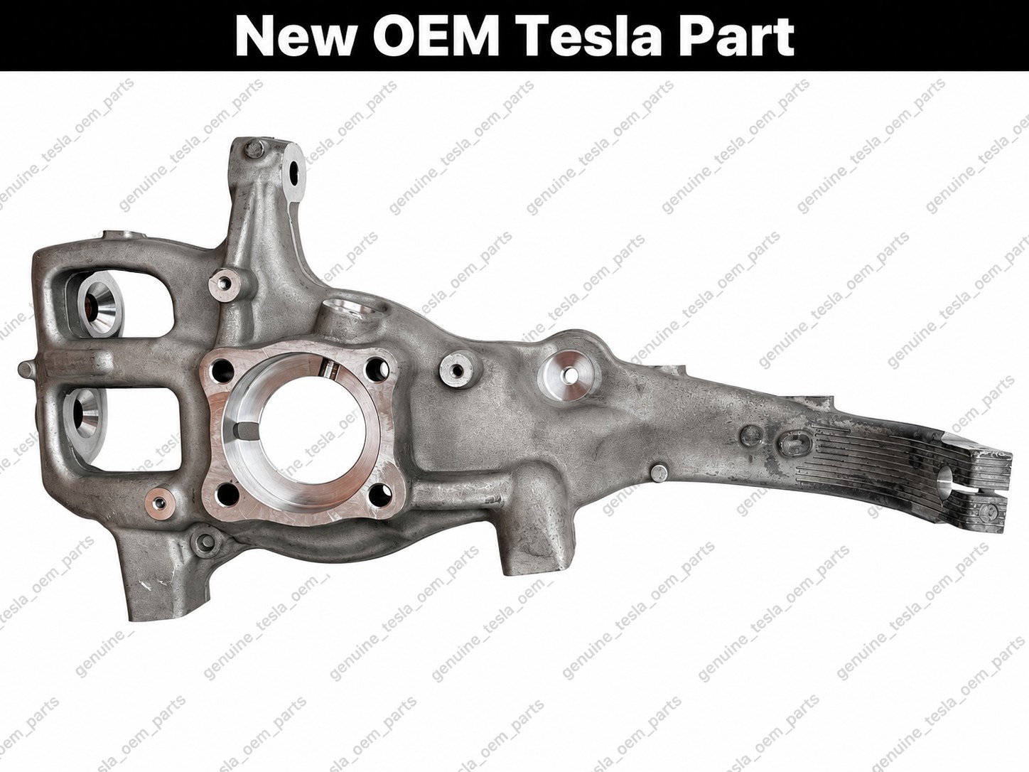 21-26 Tesla Model S Front Left Steering Knuckle Spindle OEM 1420311-00-J 21-26 Tesla Model S Front Left Steering Knuckle Spindle OEM 1420311-00-J