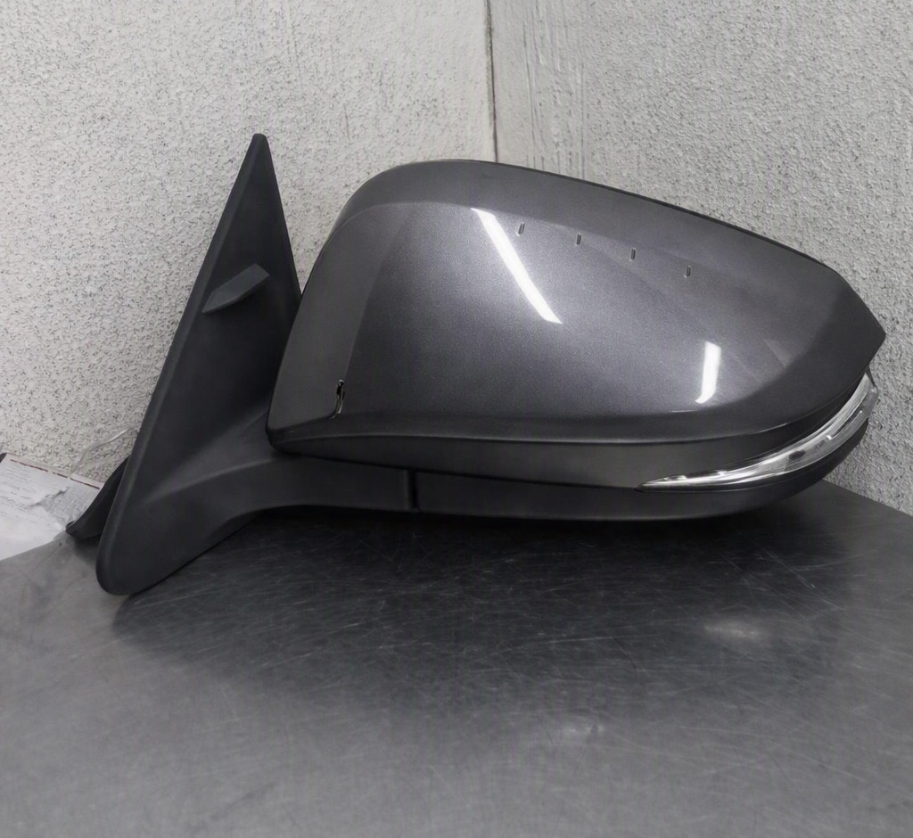 2014-2019 Toyota Highlander Power Left Driver LH Side View Door Mirror Gray Oem