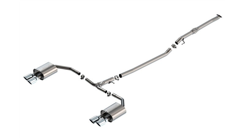 Borla Fits 2025 Kia K5 GT 2.5L 4 Cyl S-type Cat-Back Exhaust W/ 3.5in Tips Borla Fits 2025 Kia K5 GT 2.5L 4 Cyl S-type Cat-Back Exhaust W/ 3.5in Tips