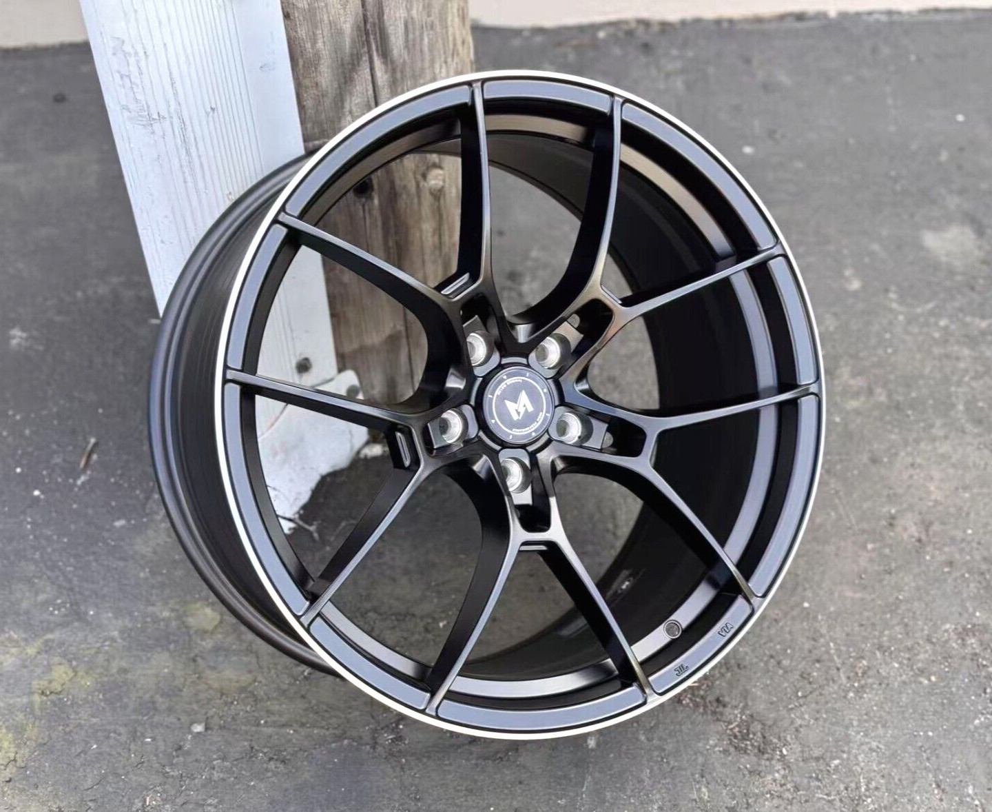 MFlow Wheels MFR4 18x8.5 18x9.5 5x120 +35 CB72.6 Fit BMW Staggered Set of 4