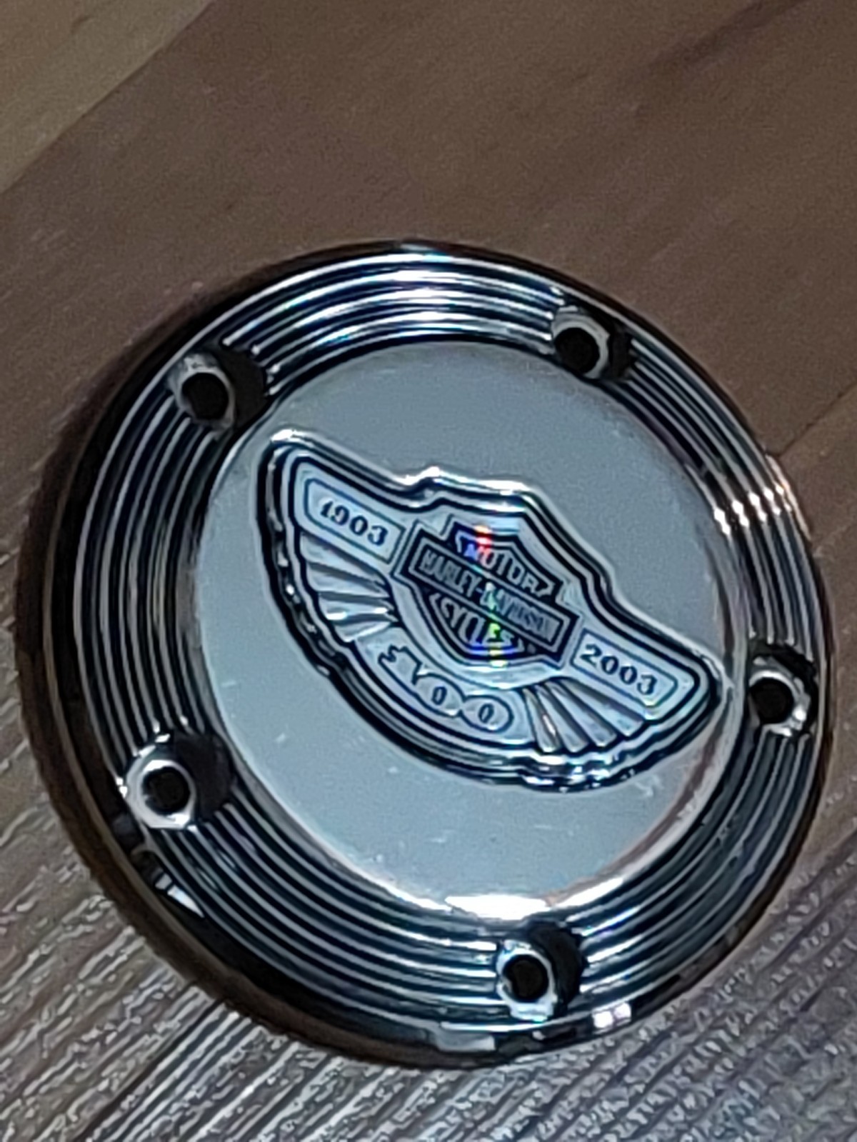 Harley Davidson Dyna Softail 100th Anniversary Timing Timer Cover Big Twin