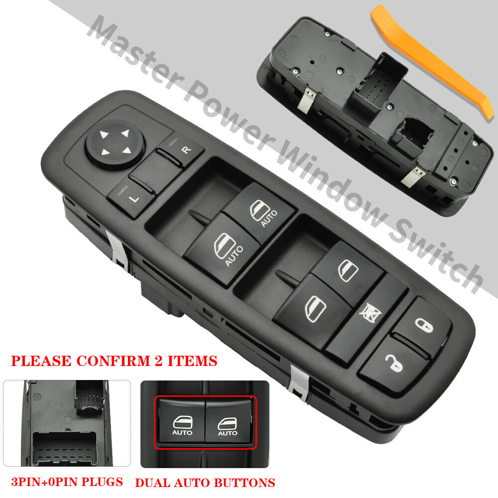Driver Power Window Master Switch For 12-19 Dodge Grand Caravan 3.6L 68110871AA