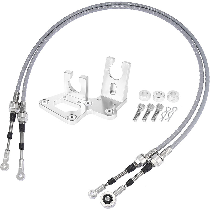 K Tuned Race-Spec Shifter Cables and Trans Bracket RSX EG EK K Swap K20 K24 K Tuned Race-Spec Shifter Cables and Trans Bracket RSX EG EK K Swap K20 K24