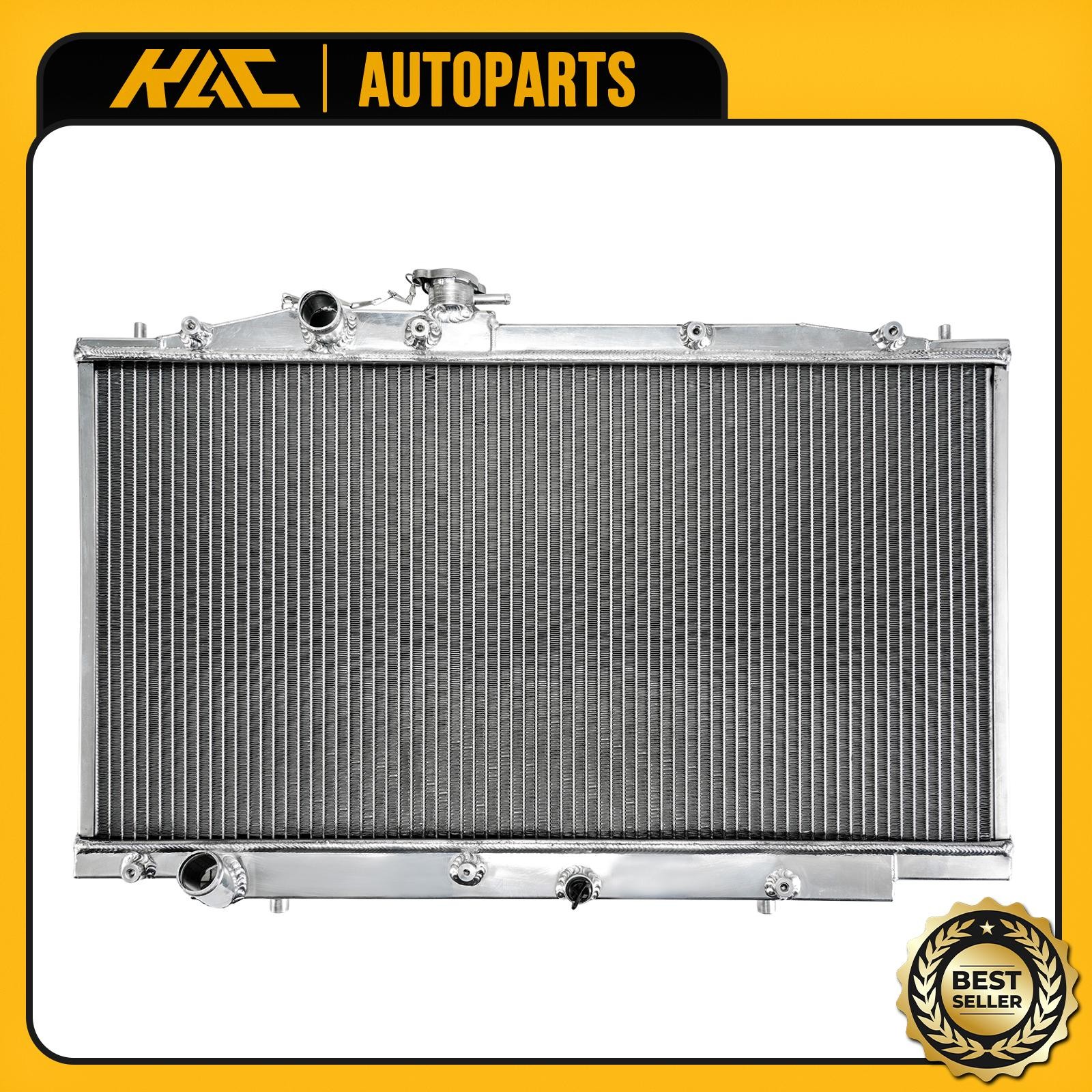 All Aluminum Radiator For Honda Accord V6 3L 2003-2004 2006 2007 CU2571 CU2975 