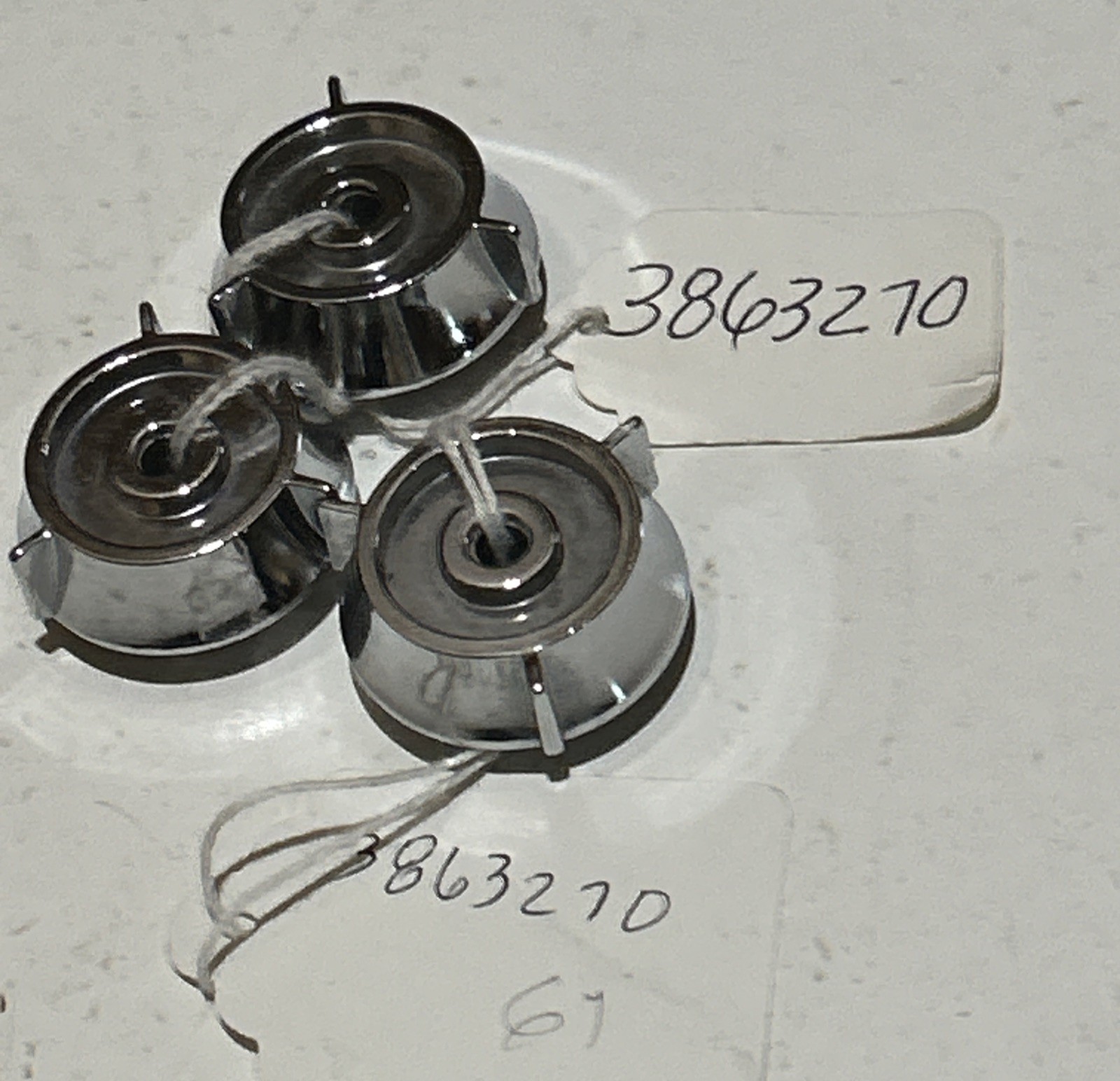 3-OEM 1967 Chevrolet Selector Control Knobs 3863270 Part GM 67 NOS New 3-OEM 1967 Chevrolet Selector Control Knobs 3863270 Part GM 67 NOS New