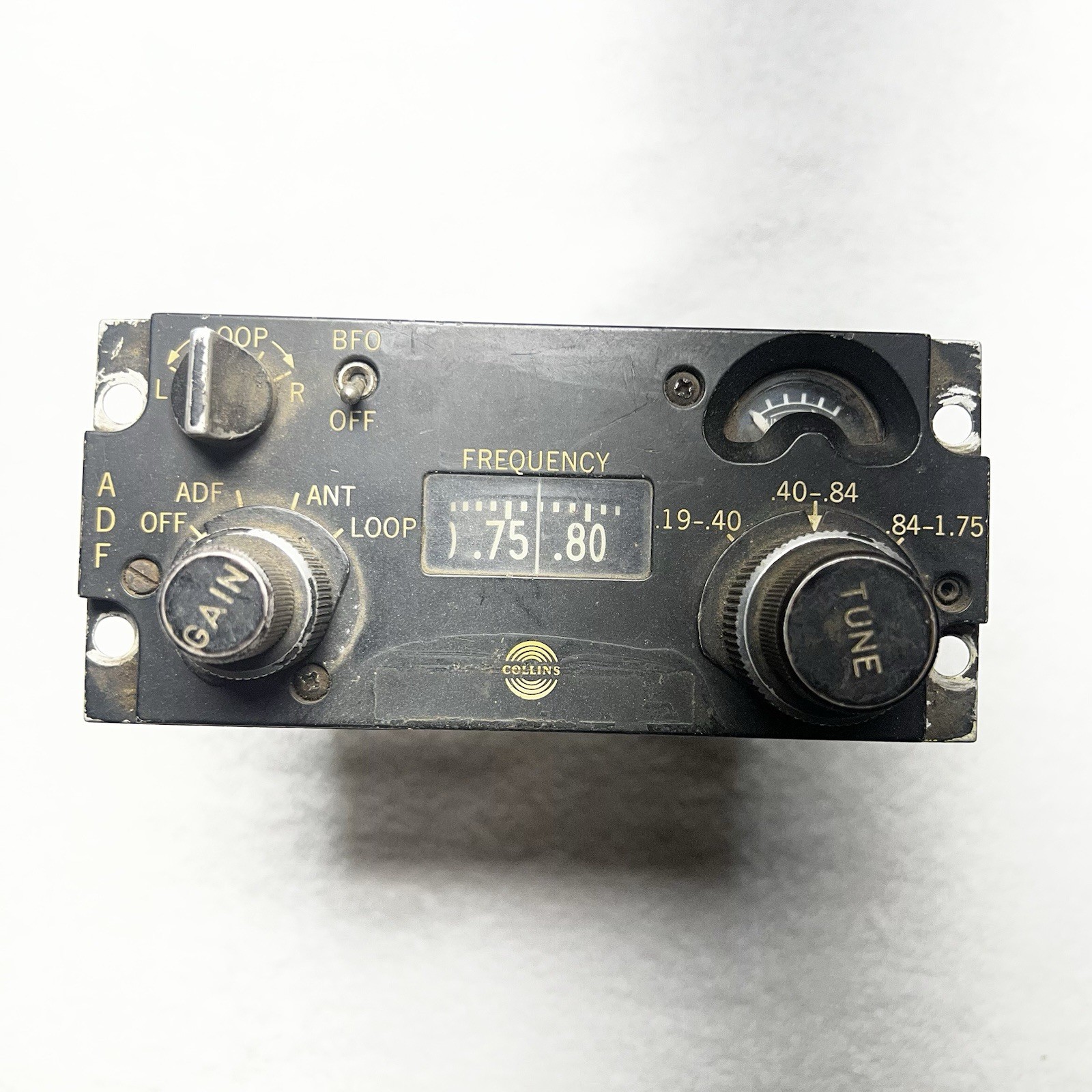 522-2357-017 Collins 614L-8 Aircraft ADF Control Panel