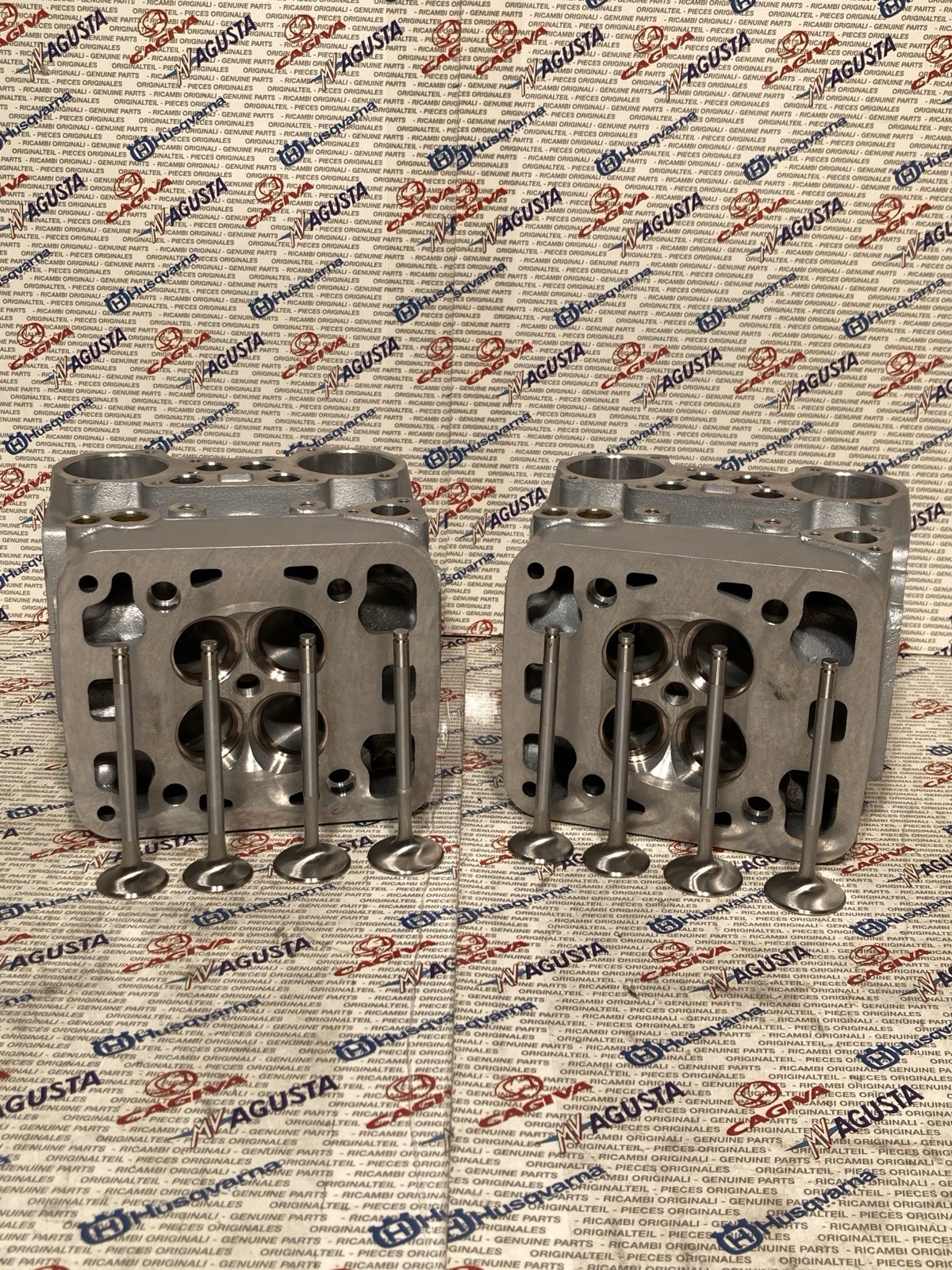 Ducati 748 BIG VALVE Racing cylinder heads with Valves  Fast By Ferracci Valves